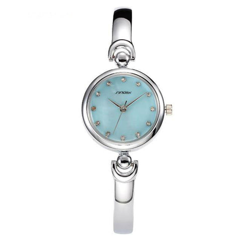 Bangle Type Quartz Luxury Wristwatch